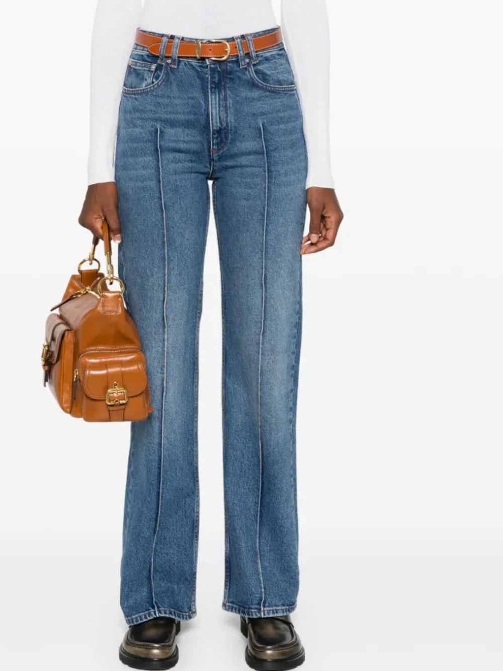 Maje Plouf High Rise Jeans